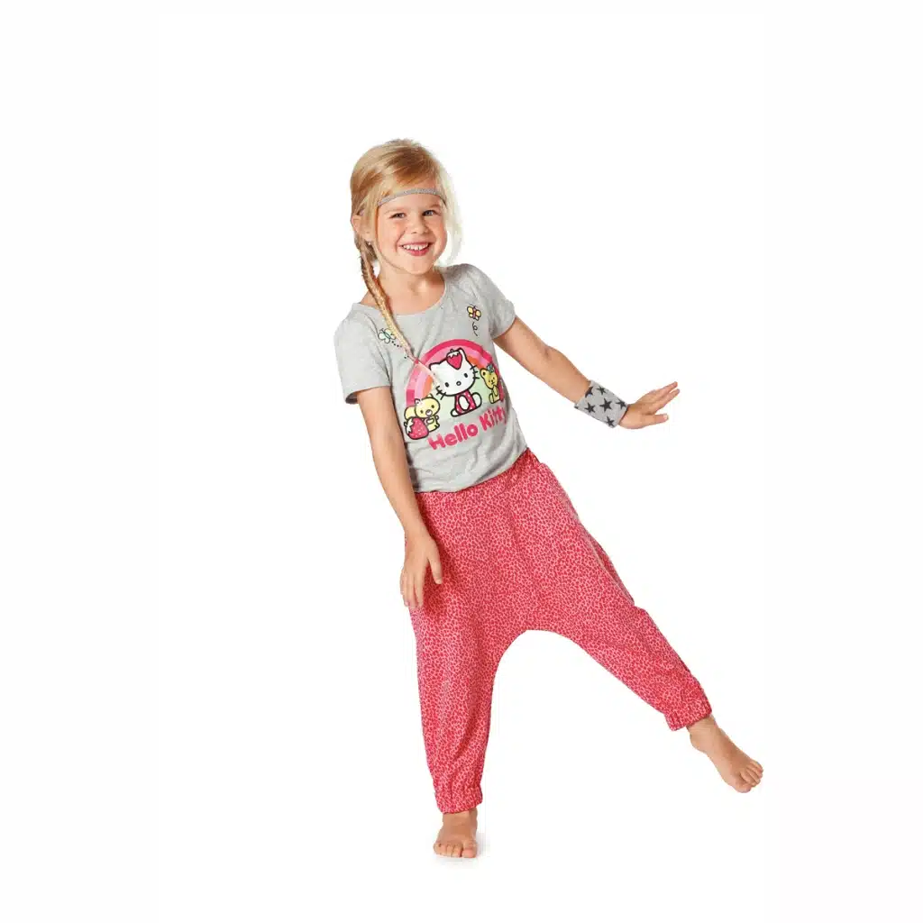 Burda Rood 9493 - Broek in Variaties