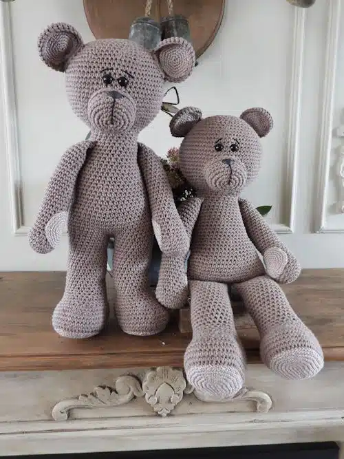 Haakpakket XXL Bear Basic Zit/Staand Taupe