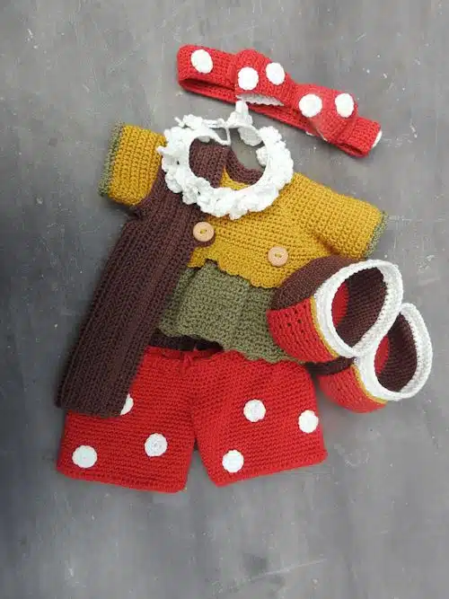 Haakpakket XXL Funny Bunny Kleding Dots Herfst