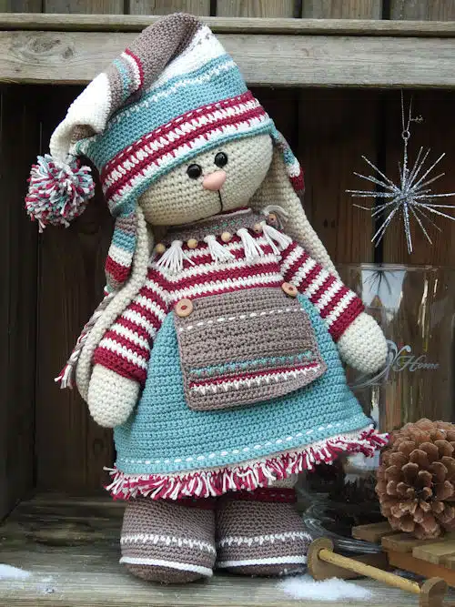 Haakpakket XXL Kleding Christmas Nordic Girl