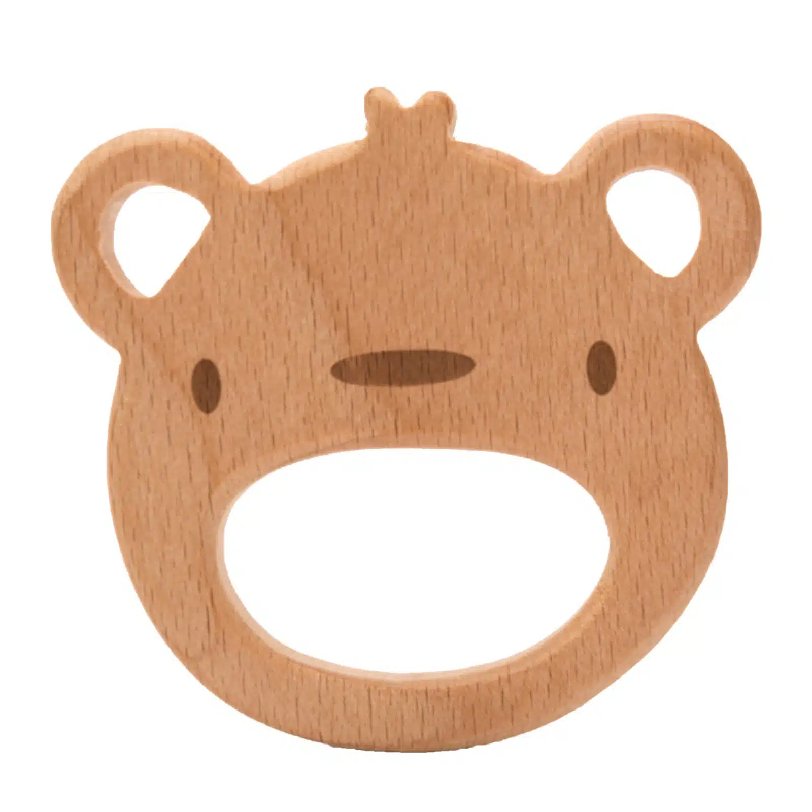 Houten Bijtfiguur Beer