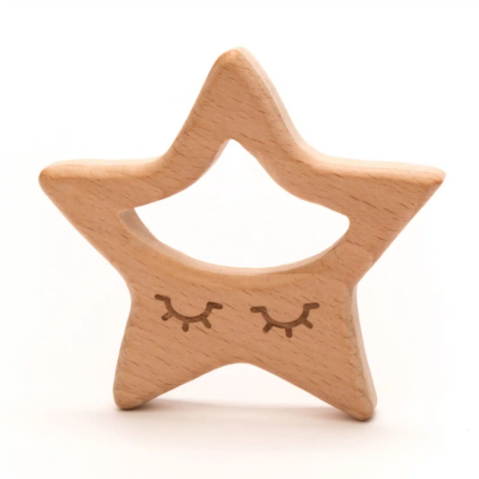 Houten Bijtfiguur Ster