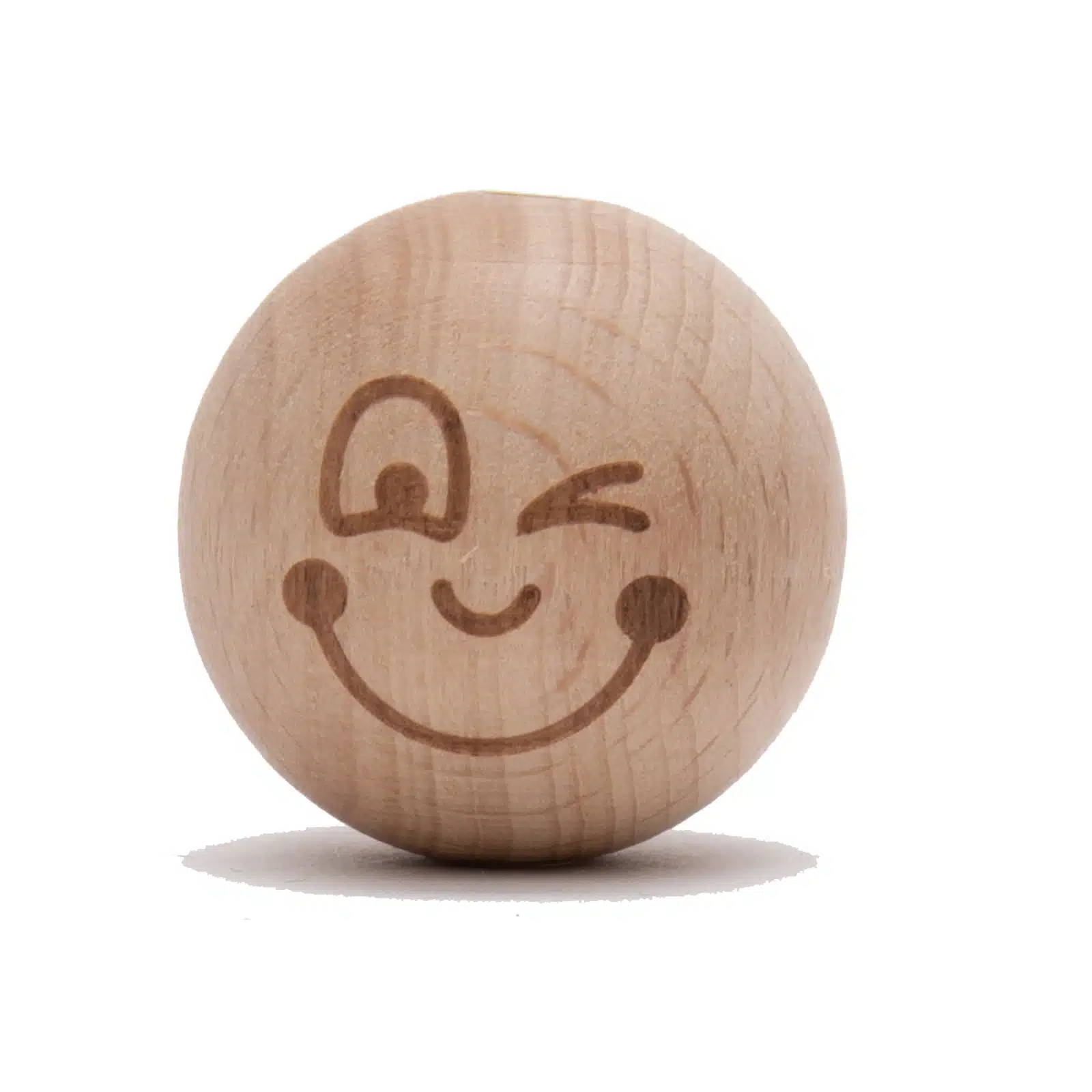 2st Kraal Hout Smiley Thijs 25mm
