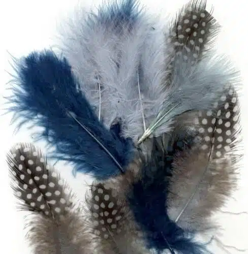 18st Marabou Veertjes Mix Blauw