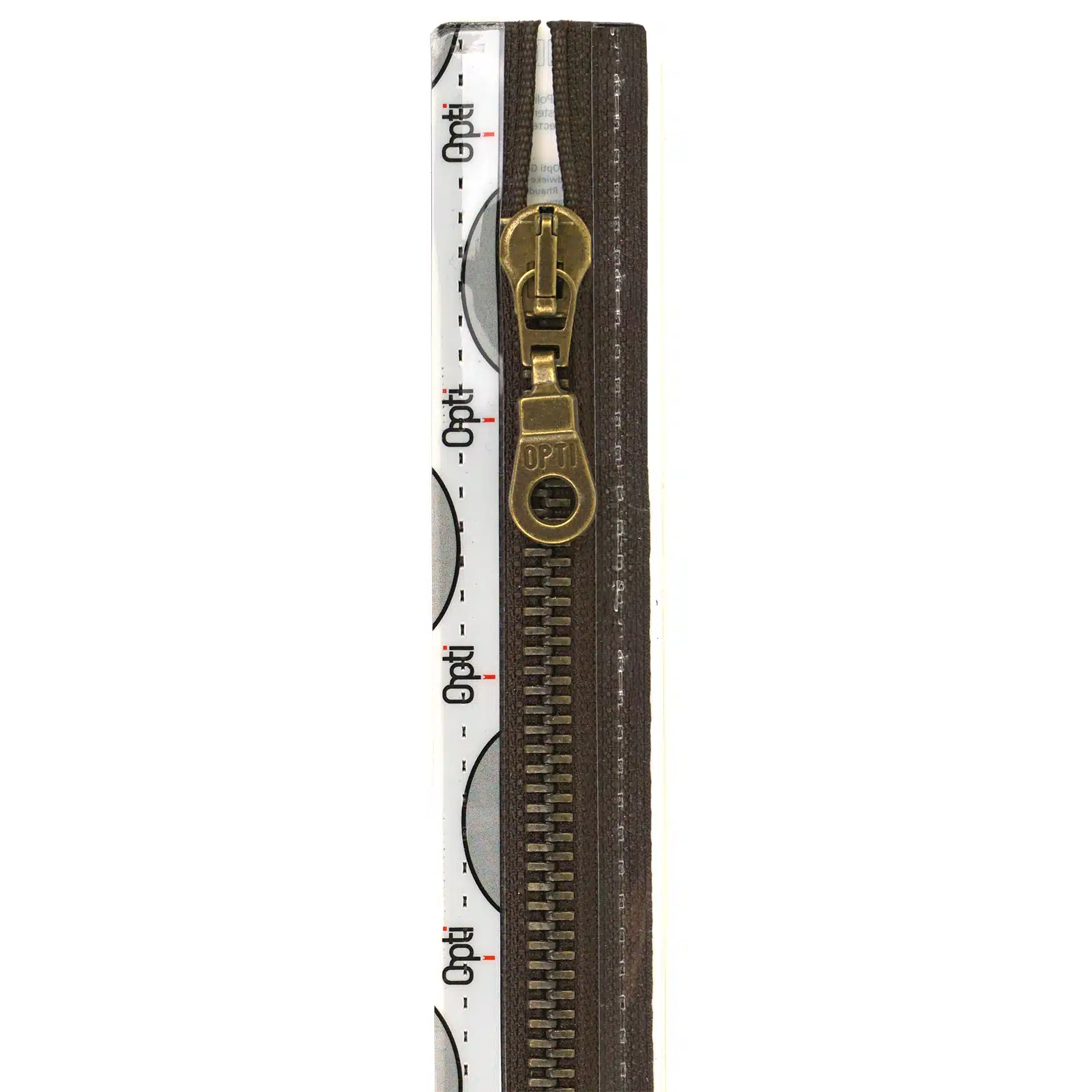Opti-Lon Spijker Rits M60 Donker Bruin-881