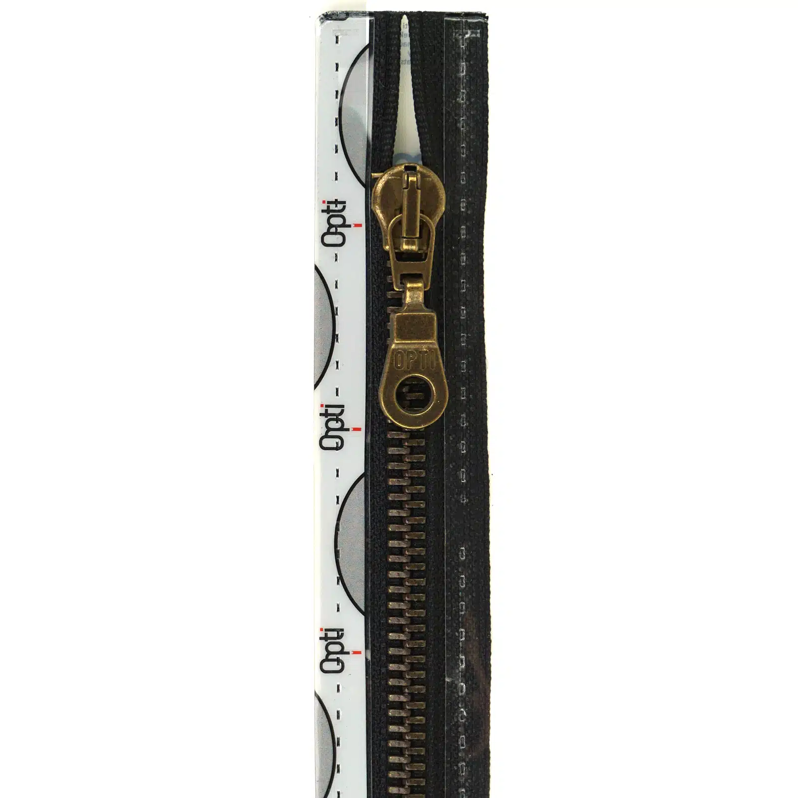 Opti-Lon Spijker Rits M60 Zwart-000