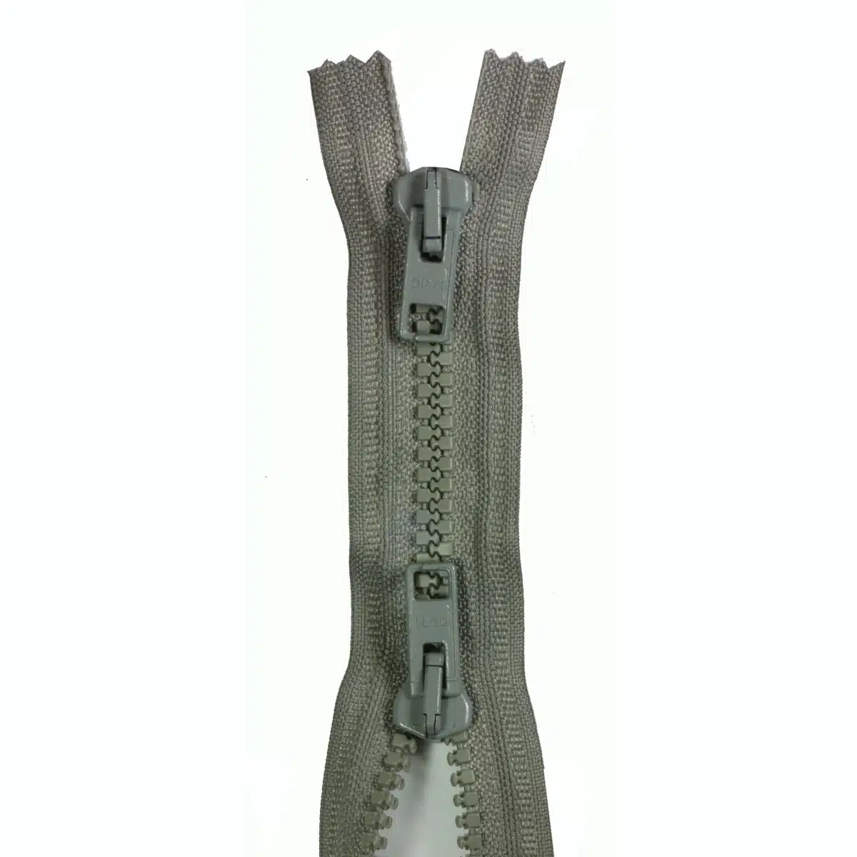 Opti-Lon Zweiwege Rits P60 Grijs-004