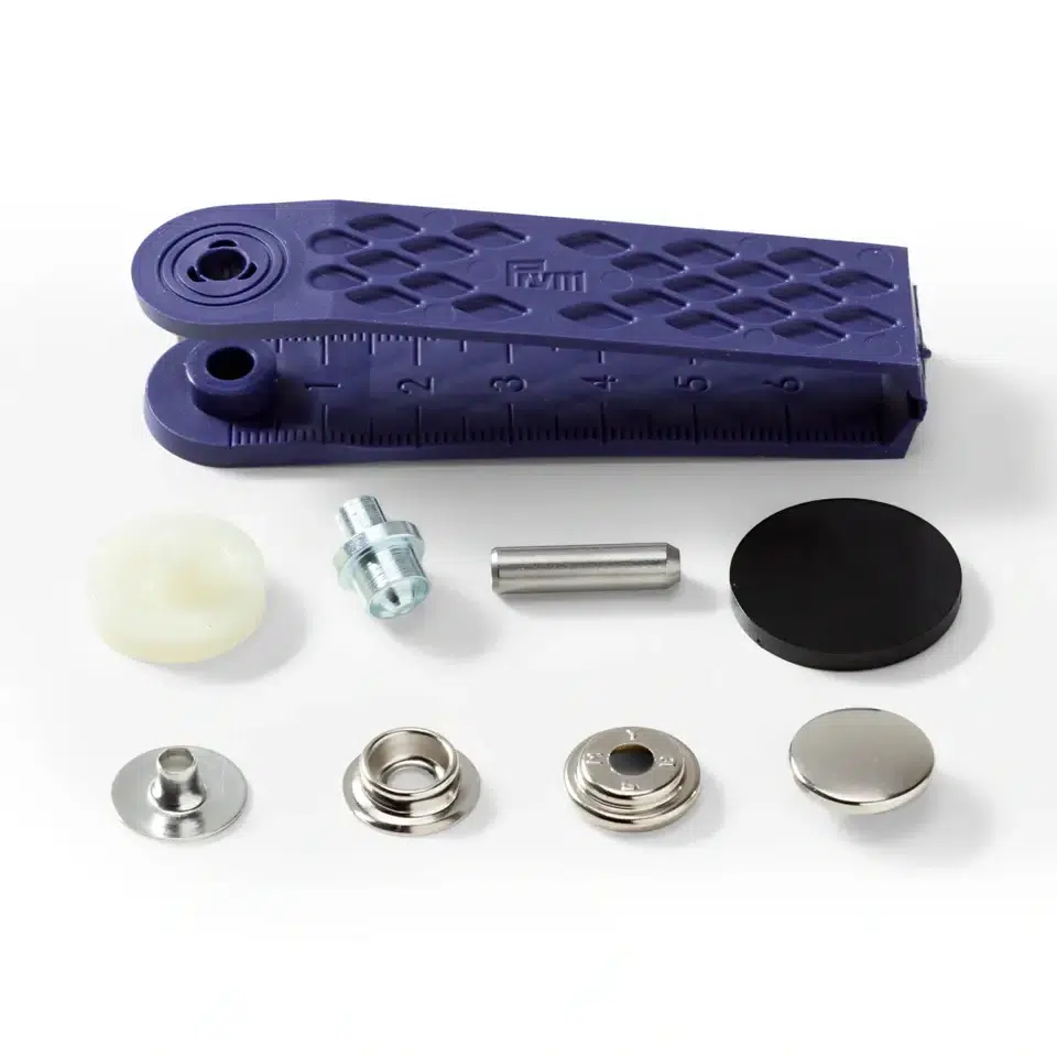 Prym BB;10st Zware Drukkers Zilver 15mm