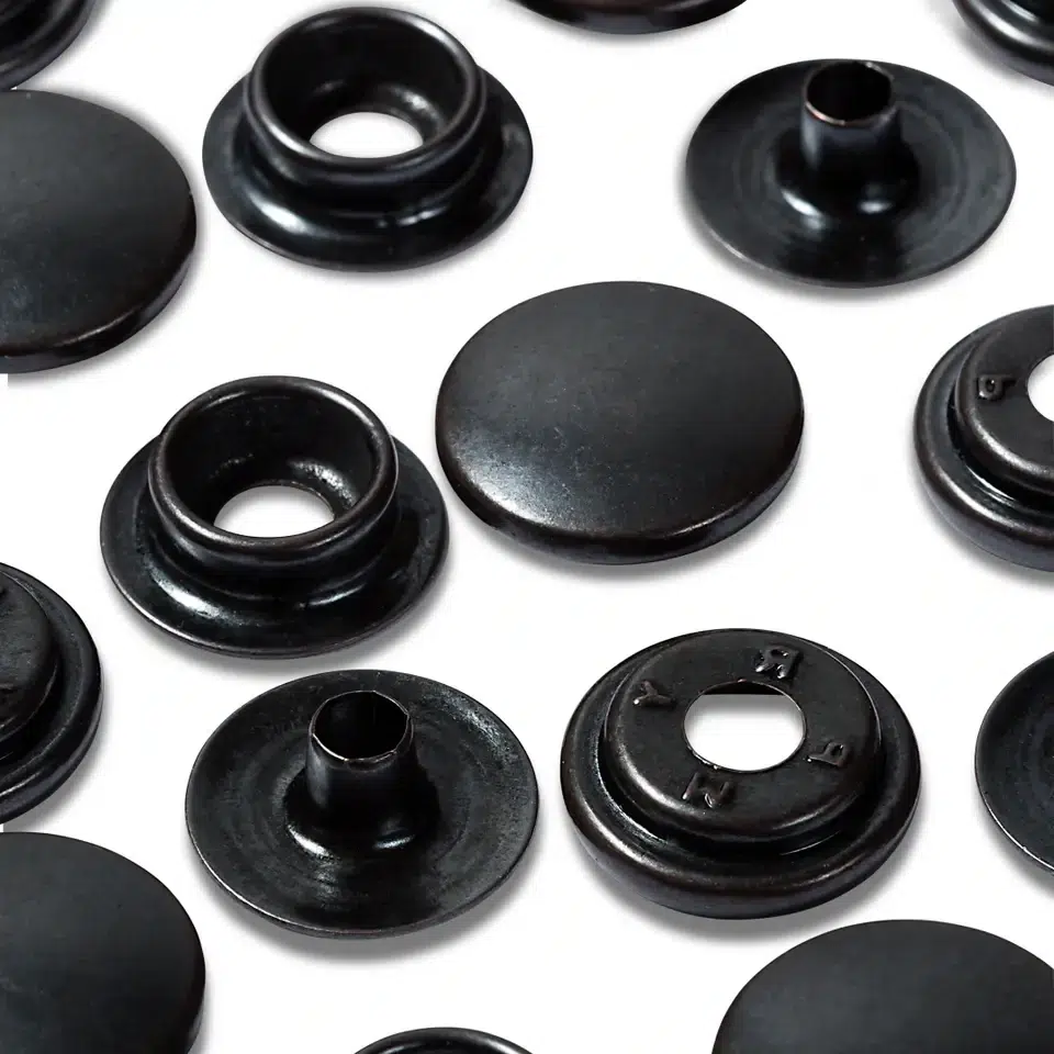 Prym BB;10st Zware Drukkers Zwart 15mm