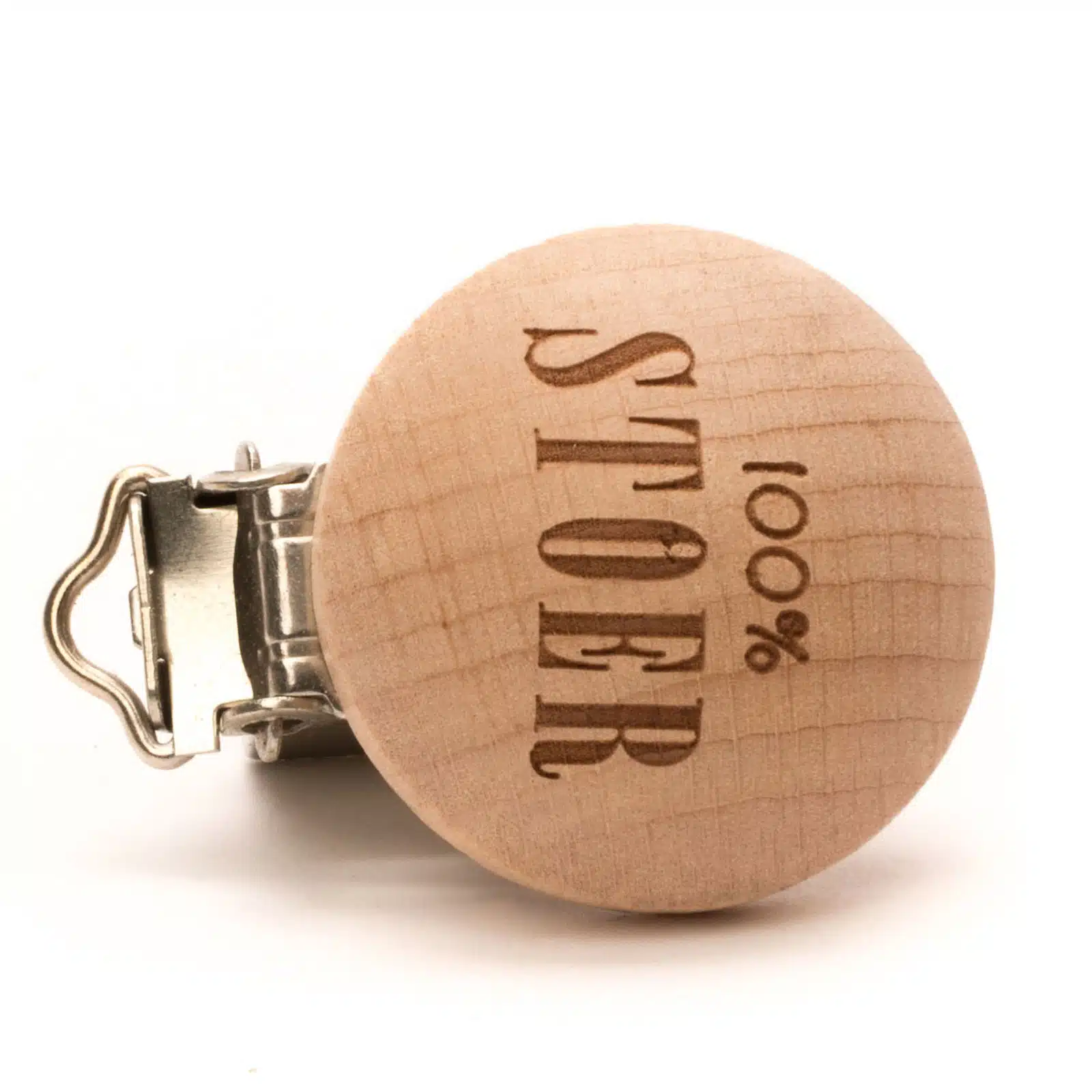 2st Speenclip Hout 100% Stoer