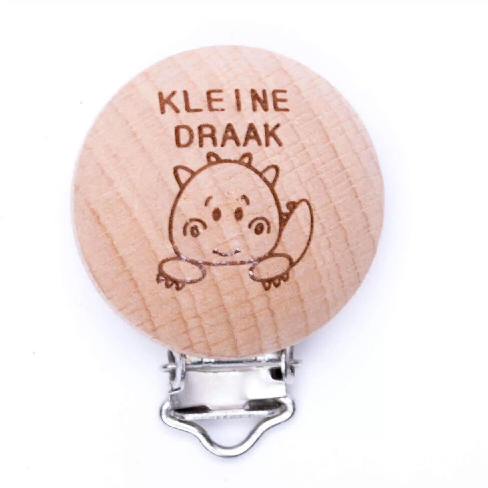 2st Speenclip Hout Kleine Draak