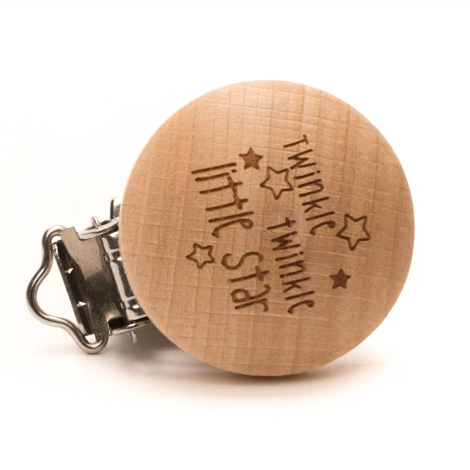 2st Speenclip Hout Twinkle Twinkle Little Star
