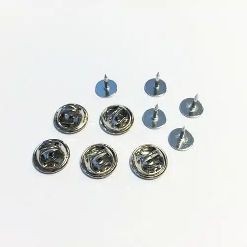 5st Steek Pin 8mm Zilver