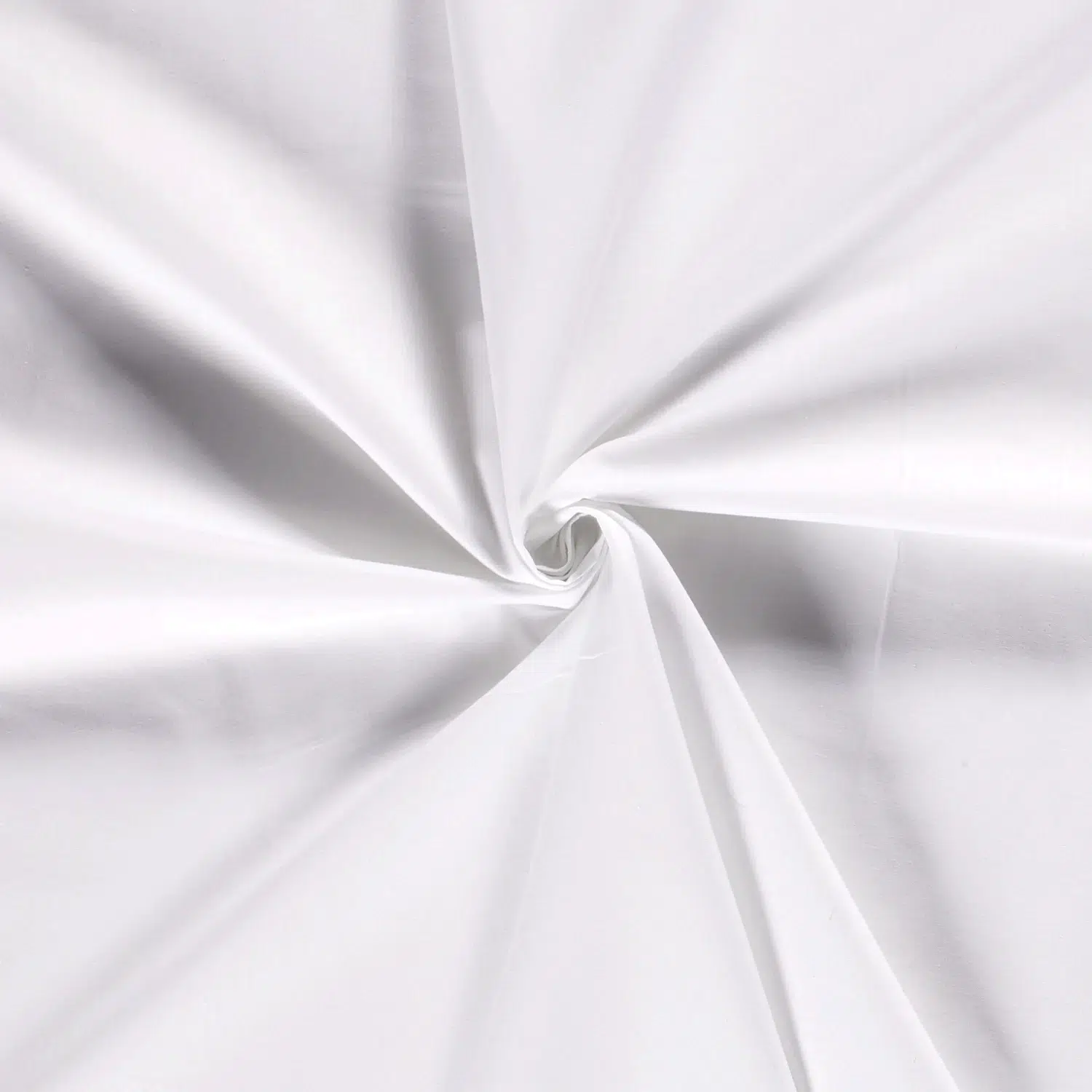 Stof Effen Katoen Wit