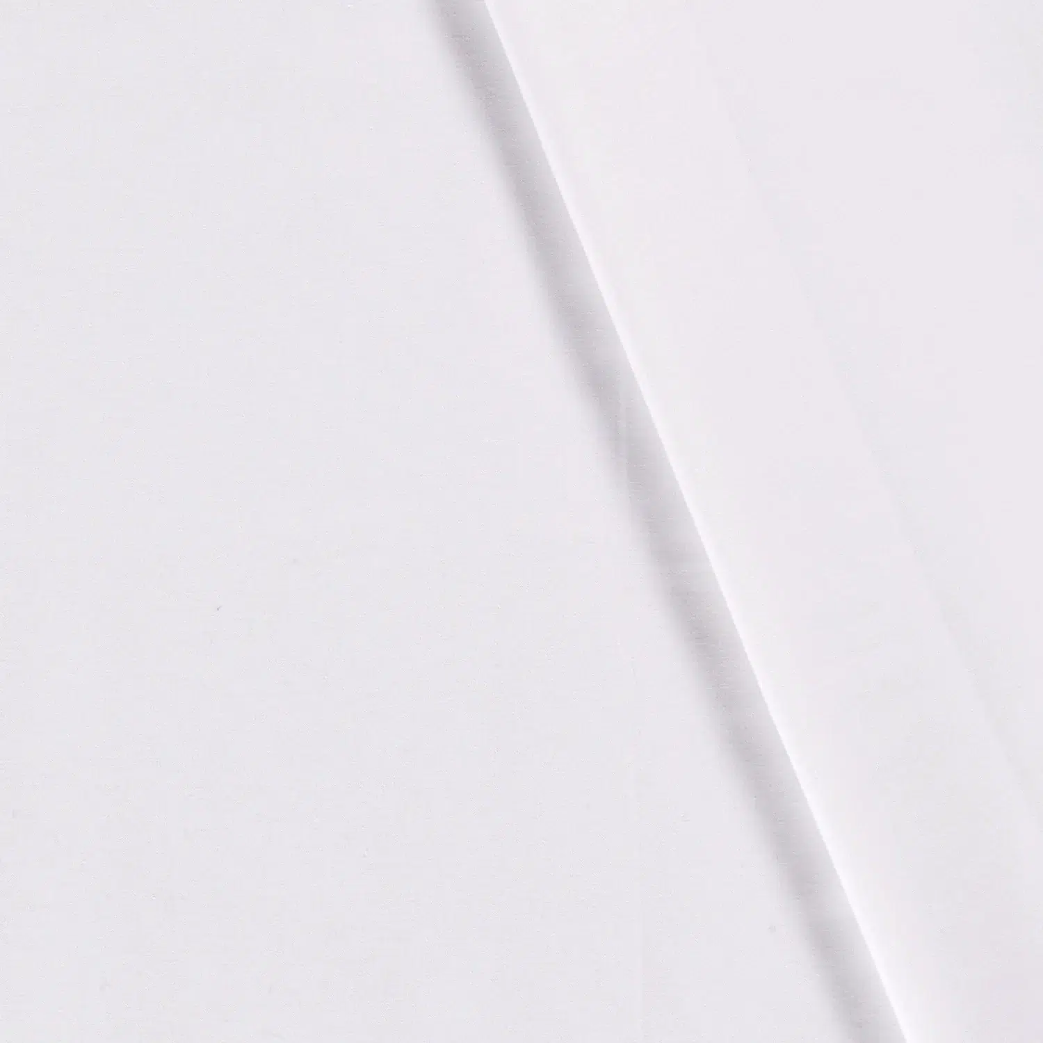 Stof Effen Katoen Wit