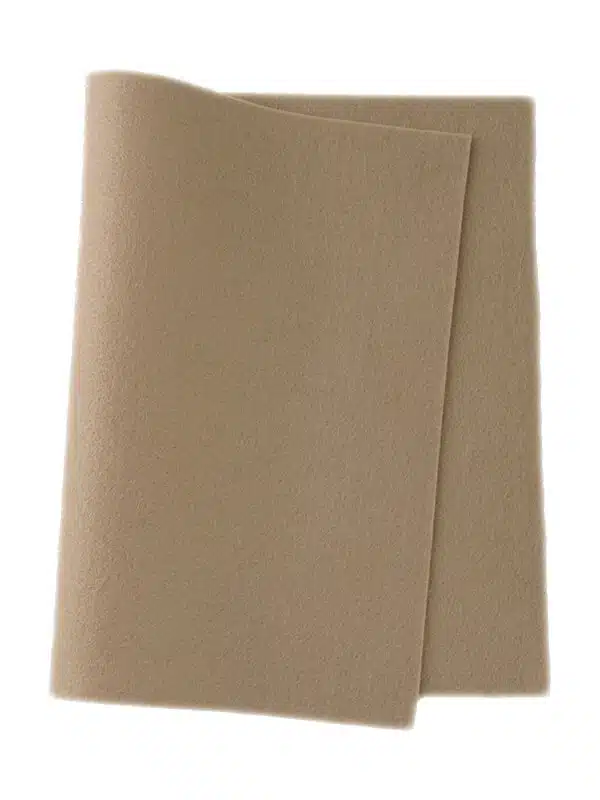 True Vilt 100% Wol 20x30cm Beige