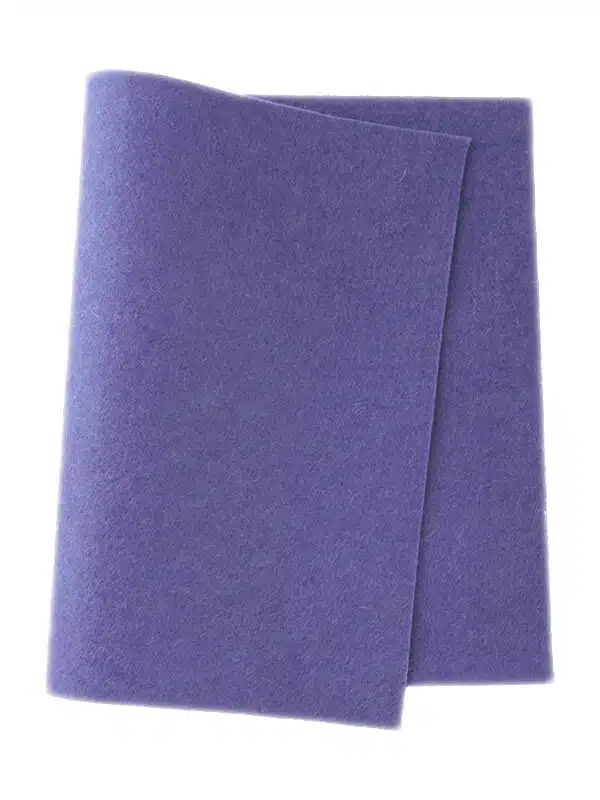 True Vilt 100% Wol 20x30cm Blauw Lila