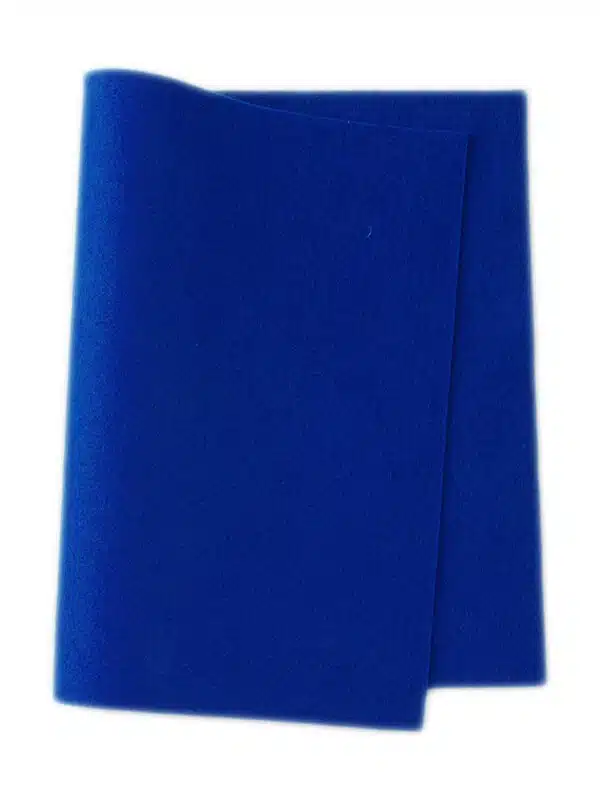 True Vilt 100% Wol 20x30cm Blauw