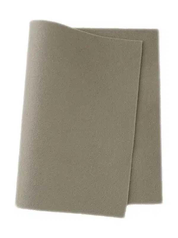 True Vilt 100% Wol 20x30cm Grijs