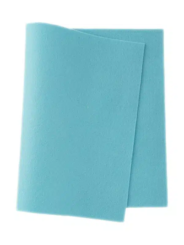 True Vilt 100% Wol 20x30cm Hemels