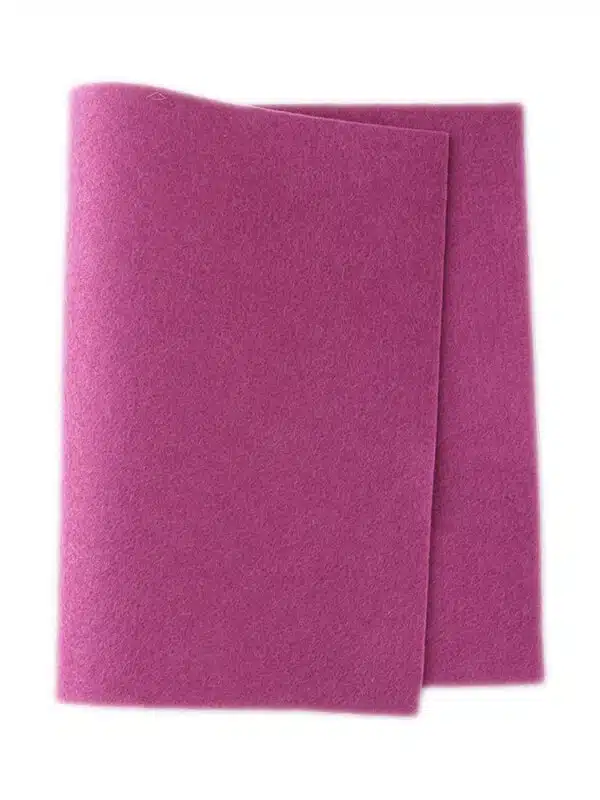 True Vilt 100% Wol 20x30cm Magenta