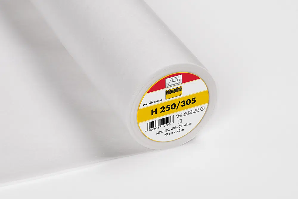 Vlieseline H250 Wit 90cm breed