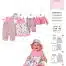 Burda Groen 9712 - Combinatie: babykleding in variaties