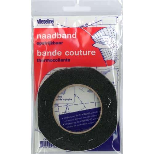 Naadband Zwart 12.5x1cm
