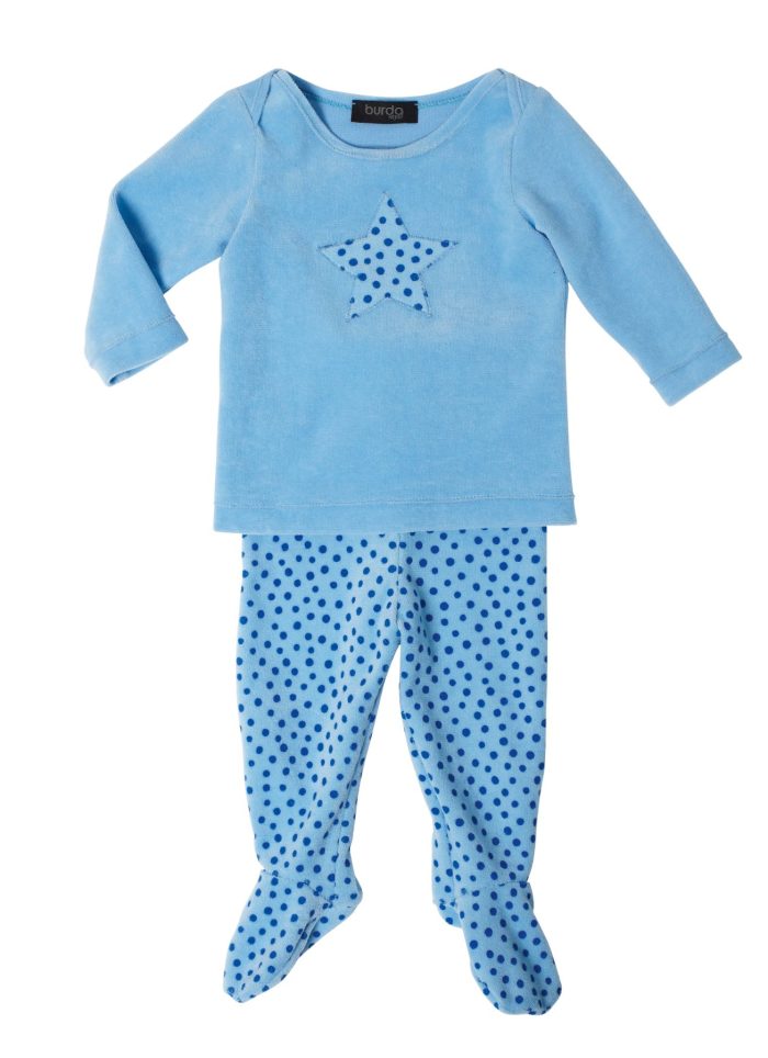 Burda Groen 9423 - Shirt en broek in variaties