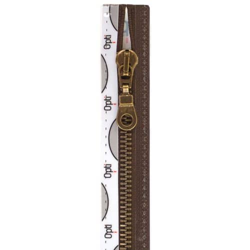 Opti-Lon Deelbare Rits M60 Donker Bruin-881