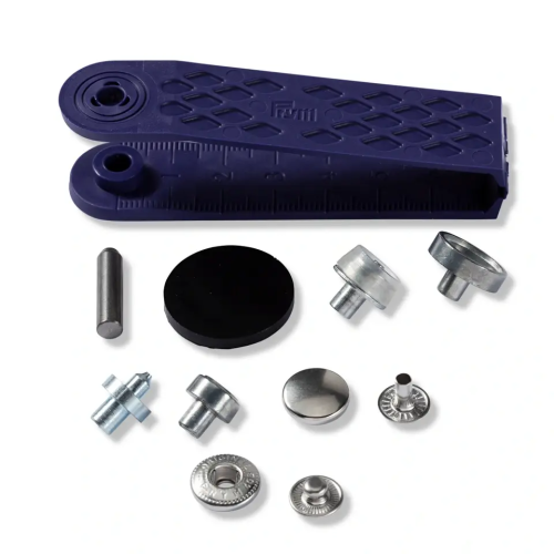 Prym AA;10st Anorak Drukknopen 12mm Zilver