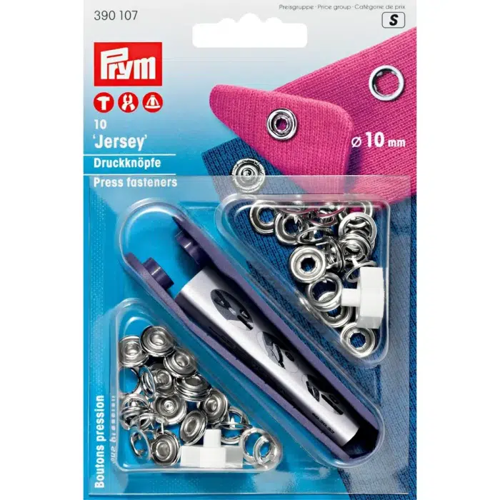Prym S;Open Drukknopen Jersey 10mm Z