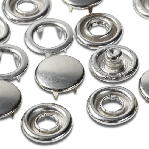 Prym AA;20st Drukknopen Jersey Zilver 10mm