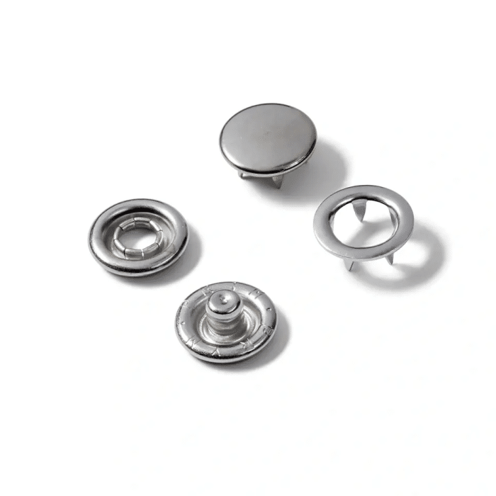 Prym AA;20st Drukknopen Jersey Zilver 10mm