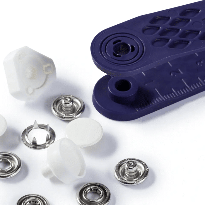 Prym S;Drukknopen Jersey 12mm Wit