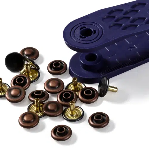 Prym BB;24st Nieten Brons/Zwart