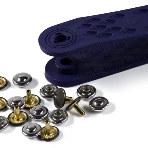 Prym BB;24st Nieten Zilver/Zwart