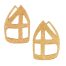 Applicatie Sint Mijter Goud 6.5x10cm