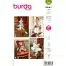 Burda Patroon 5760 - Kerst Accessoires Set