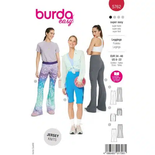 Burda Patroon 5762 - Broek in Variaties