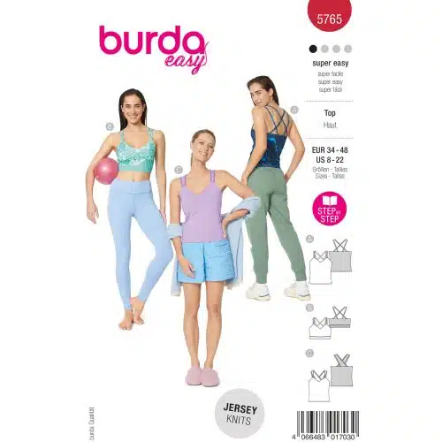 Burda Patroon 5765 - Top in Variaties