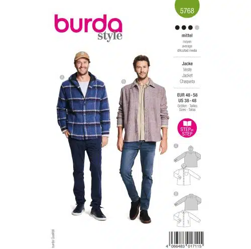 Burda Patroon 5768 - Jasje in Variaties