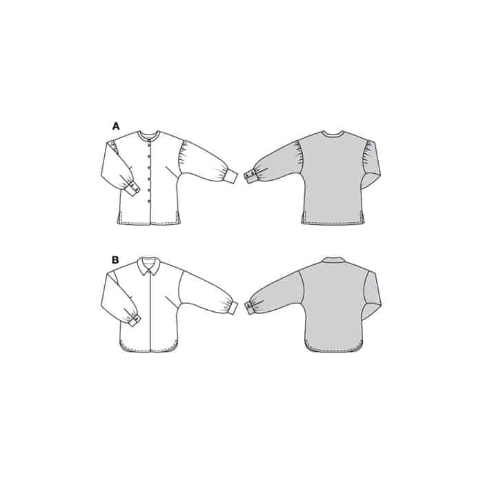 Burda Patroon 5775 - Blouse in Variaties