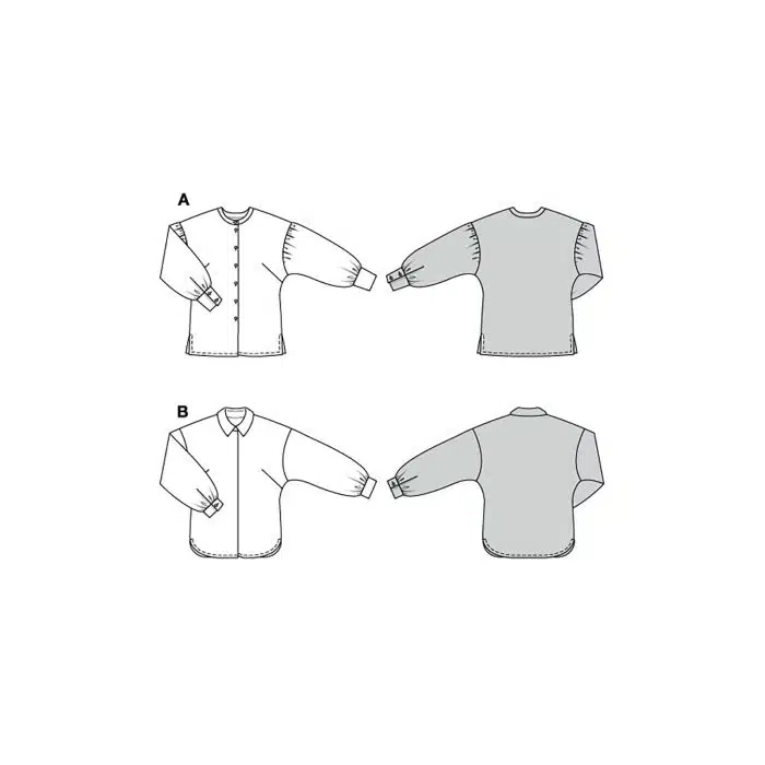 Burda Patroon 5775 - Blouse in Variaties