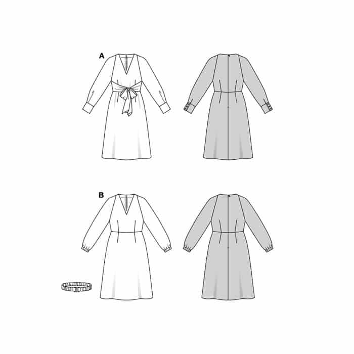 Burda Patroon 5777 - Jurk in Variaties