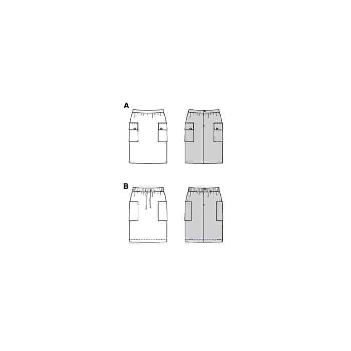Burda Patroon 5779 - Rok in Variaties