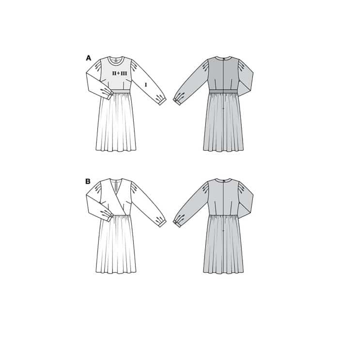 Burda Patroon 5784 - Jurk in Variaties