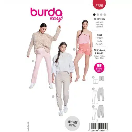Burda Patroon 5789 - Broek in Variaties