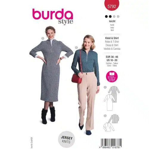 Burda Patroon 5792 - Shirt en Jurk