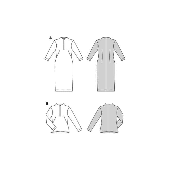 Burda Patroon 5792 - Shirt en Jurk